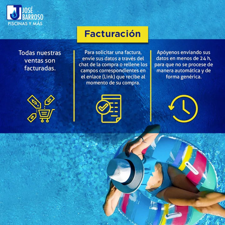 Clorador automático en línea para piscinas