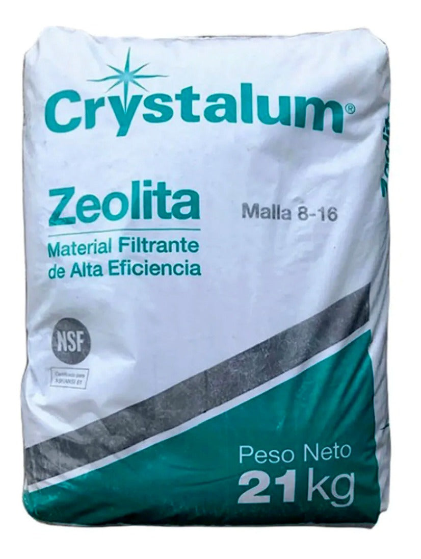 Zeolita Para Filtro De Alberca Piscina 21kg + Premium